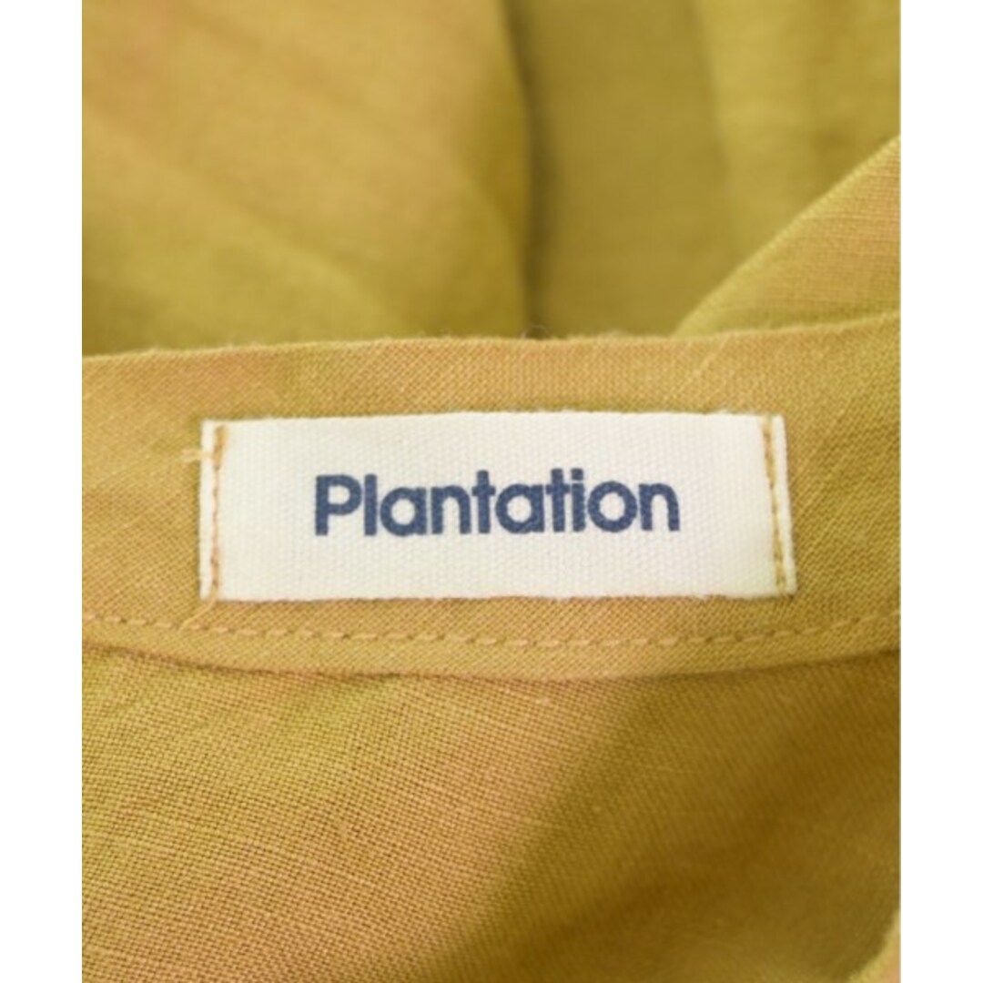 plantation プランテーション ブラウス M ベージュ 2