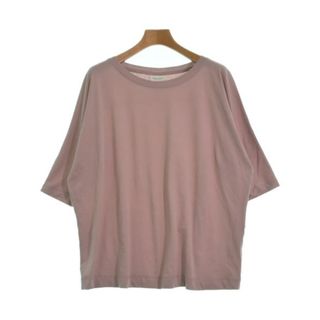 ドリスヴァンノッテン(DRIES VAN NOTEN)のDRIES VAN NOTEN Tシャツ・カットソー XS ピンク 【古着】【中古】(カットソー(半袖/袖なし))