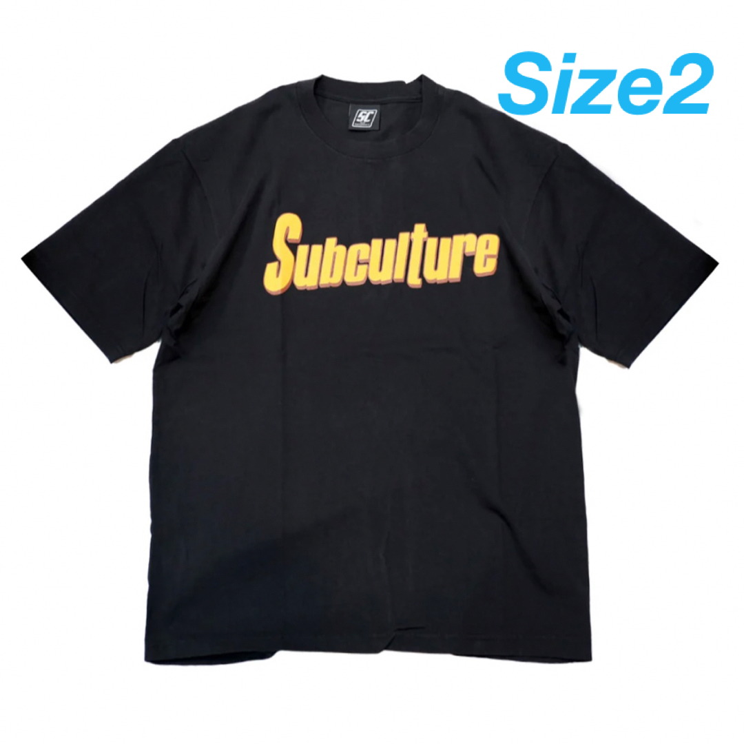 大阪販売中 SUBCULTURE T-SHIRT / BLACK （サブカルチャー