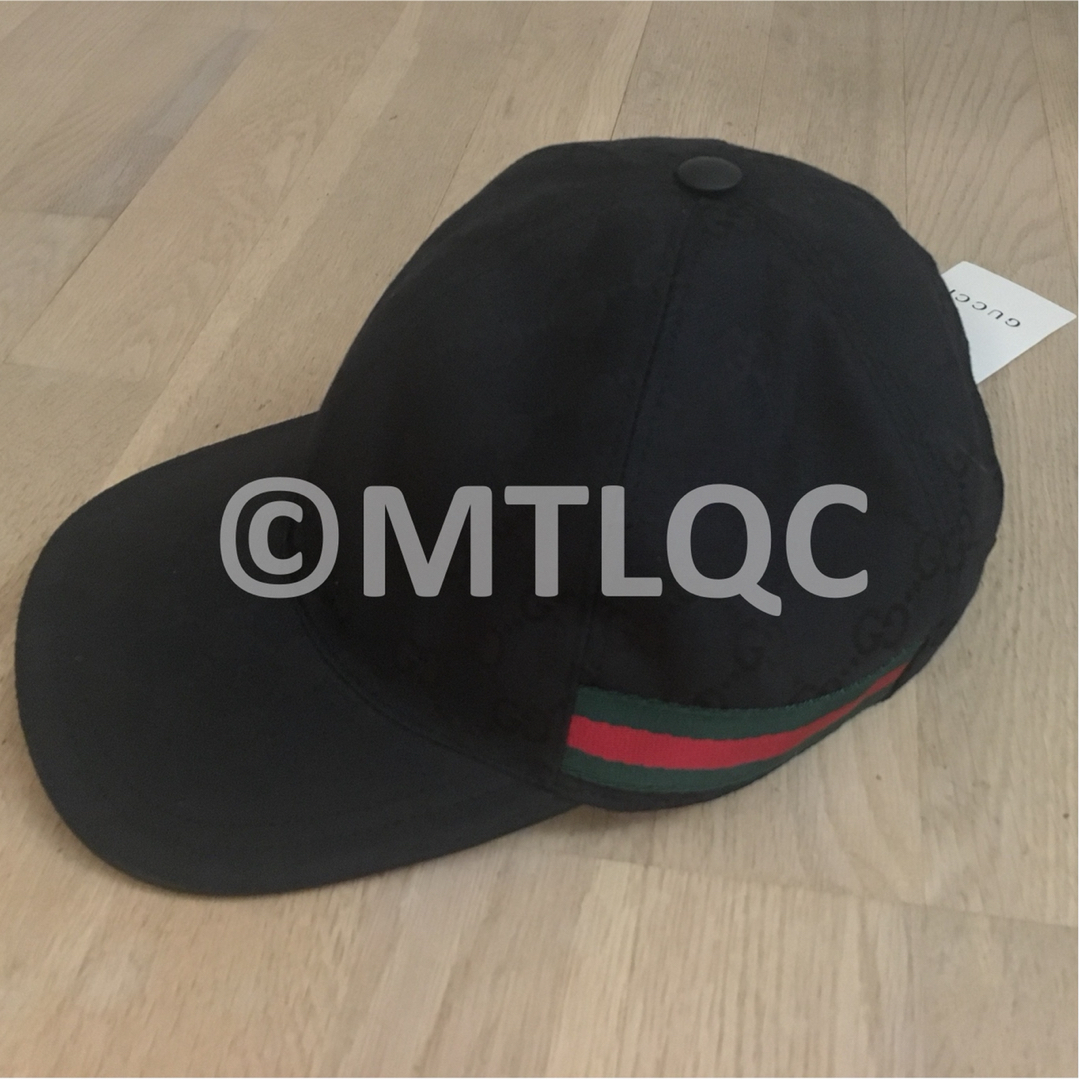 Gucci(グッチ)のGUCCI グッチ Baseball Cap キャップ ブラック S メンズの帽子(キャップ)の商品写真