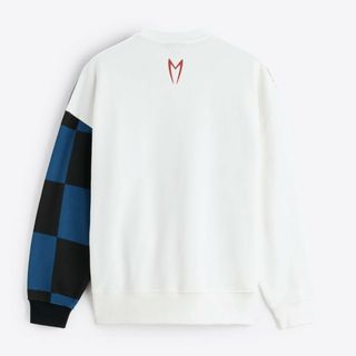 新品 ZARA ザラ SPEED RACER チェック柄 スウェットシャツ M