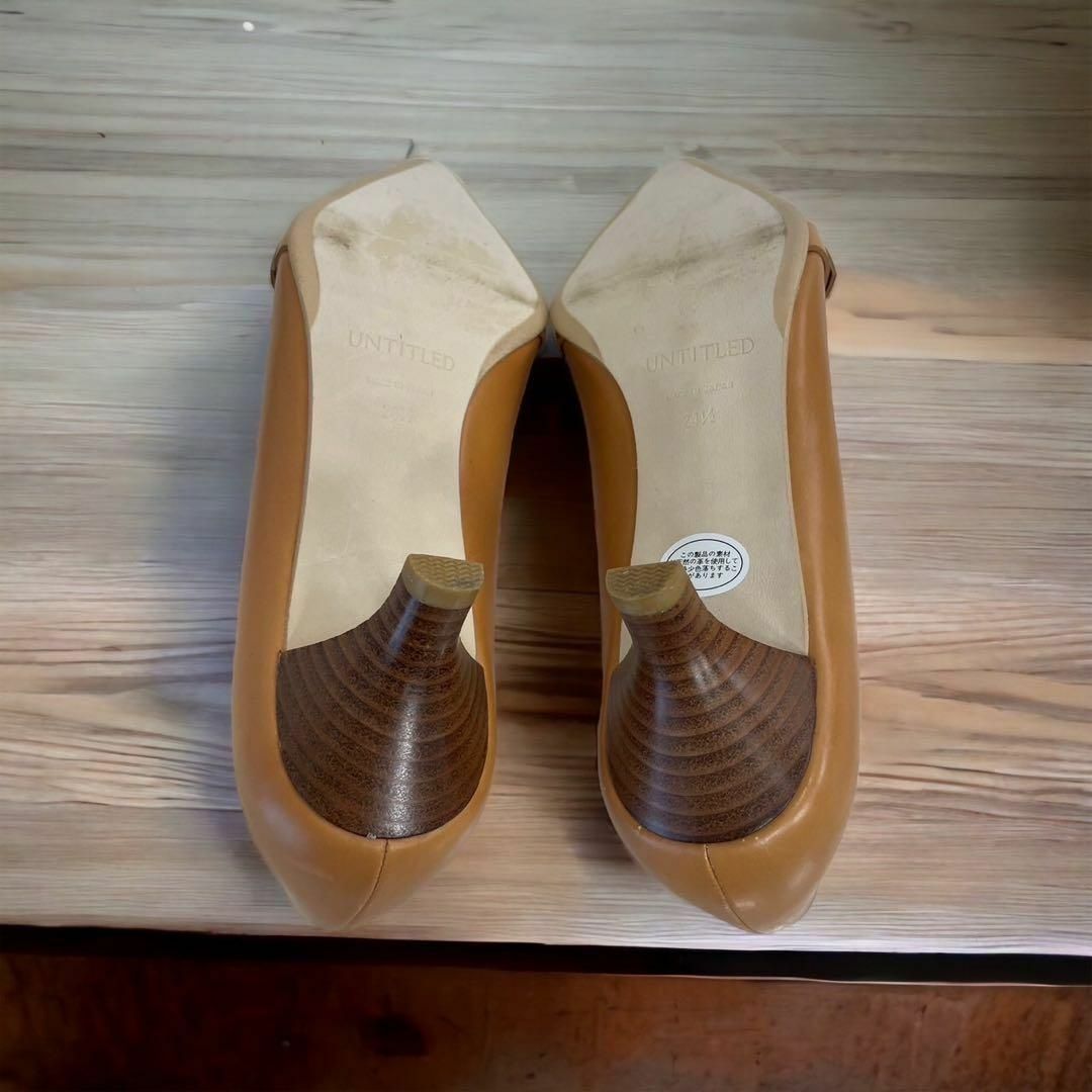 UNTITLED(アンタイトル)のUNTITLEDアンタイトル パンプス 24.5cm レディースの靴/シューズ(ハイヒール/パンプス)の商品写真