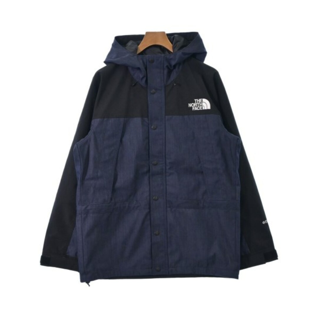 THE NORTH FACE ザノースフェイス マウンテンパーカー L 紺x黒