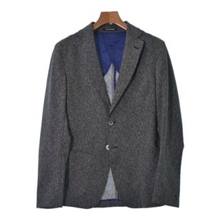 エンポリオアルマーニ(Emporio Armani)のEMPORIO ARMANI テーラードジャケット 44(S位) グレー系 【古着】【中古】(テーラードジャケット)