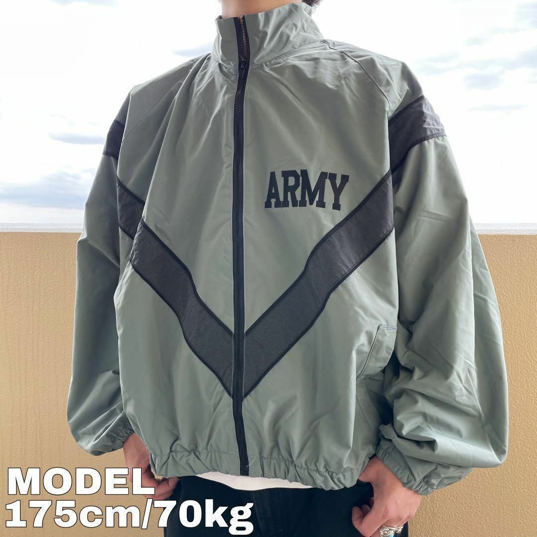 デッドストック】IPFU アメリカ軍 トレーニングジャケット 2XL ARMY