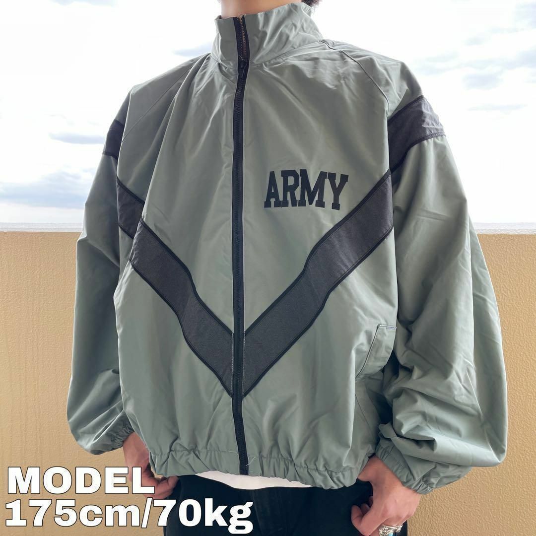 デッドストック】IPFU アメリカ軍 トレーニングジャケット 2XL ARMY-