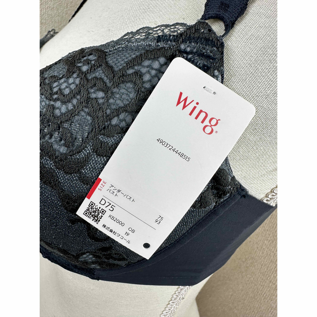 Wing(ウィング)のWing ブラジャー D75 (KB2000) レディースの下着/アンダーウェア(ブラ)の商品写真