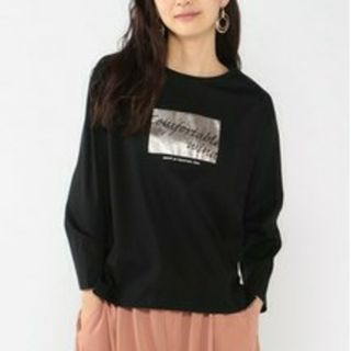 アルファキュービック(ALPHA CUBIC)のアルファキュービック クーラータッチ抗菌防臭ロゴTシャツ 9分袖(Tシャツ(長袖/七分))