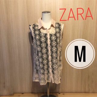 ザラ(ZARA)のZARA ザラ、袖なしトップス(カットソー(半袖/袖なし))