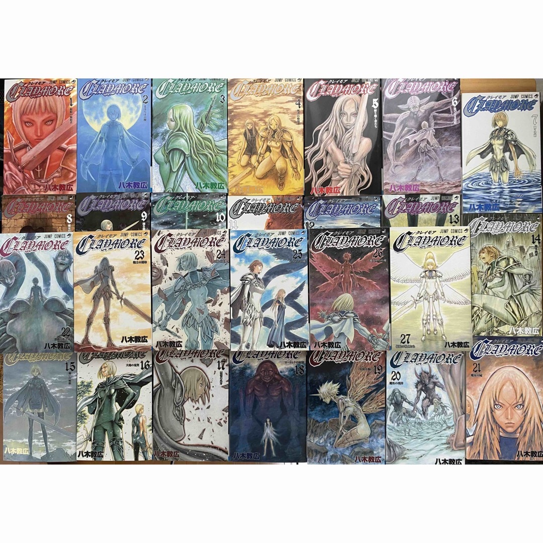 集英社(シュウエイシャ)の「ＣＬＡＹＭＯＲＥ １〜27（全巻）」 エンタメ/ホビーの漫画(全巻セット)の商品写真