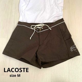 ラコステ(LACOSTE)のLACOSTE ラコステ ショートパンツ　ポケット付き　新品　Mサイズ(ショートパンツ)