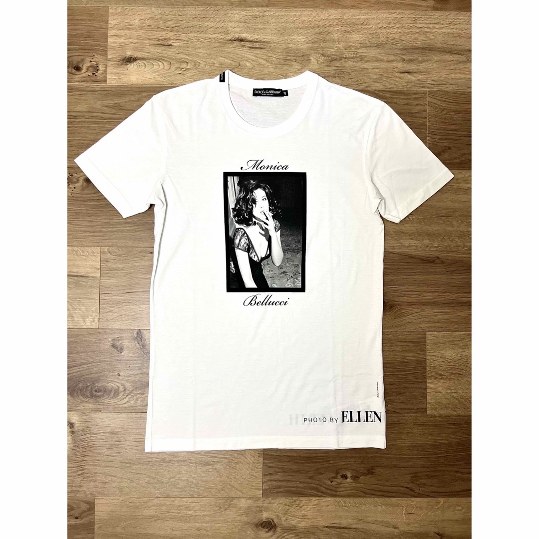 レア DOLCE&GABBANA モニカベルッチ フォトプリント Tシャツ ②