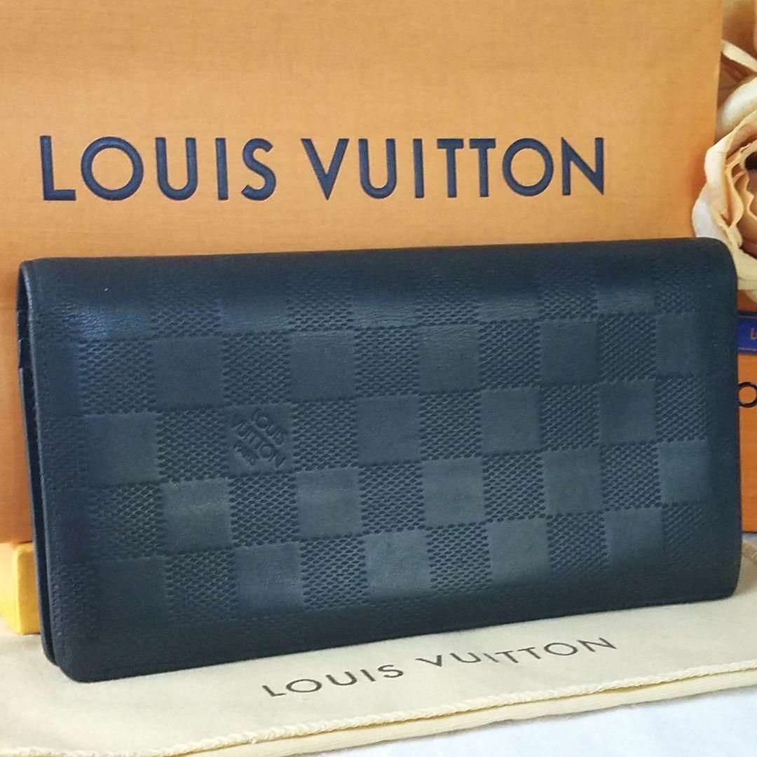 LOUIS VUITTON - 美品 ヴィトン ダミエ アンフィニ 長財布