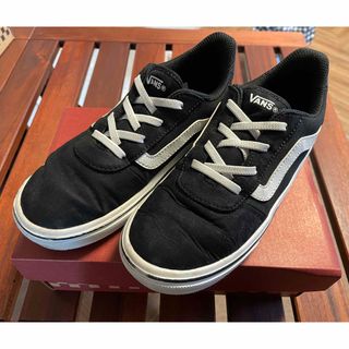 ヴァンズ(VANS)のVANS キッズ・ジュニア　スニーカー　22㎝・ブラック(スニーカー)