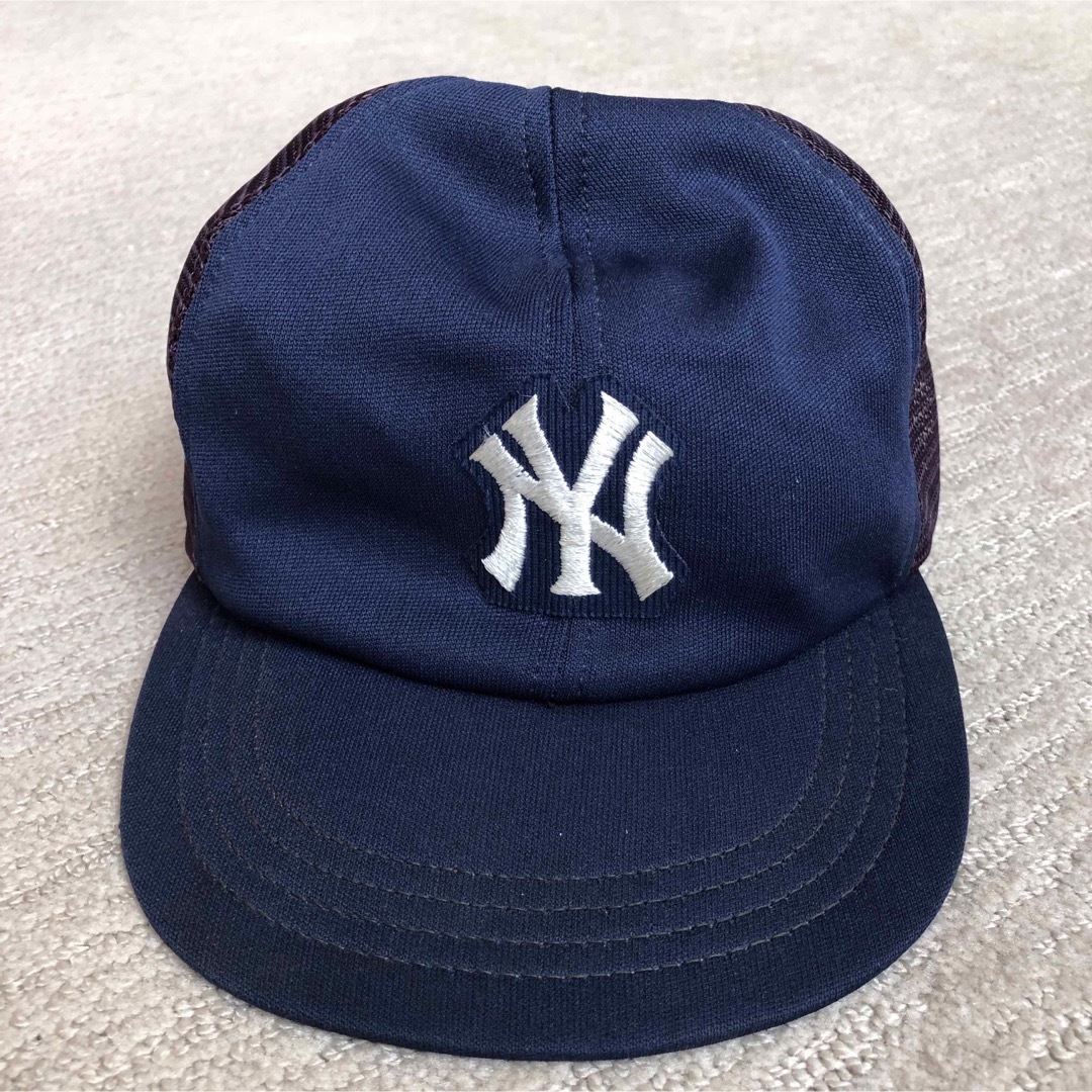 90s NY ヤンキース YANKEES CAP キャップ MLB USA製