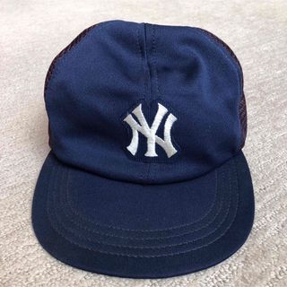 Vtg 70s ニューヨークヤンキース スナップバッグ キャップ USA製 K-