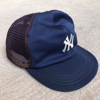 Vtg 70s ニューヨークヤンキース スナップバッグ キャップ USA製 Kの