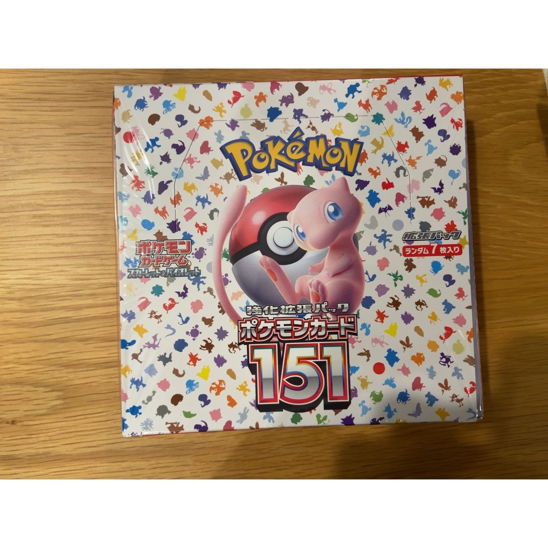 ポケモンカード 1box 151 シュリンク付き