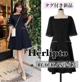 ハーリップトゥ(Her lip to)のHerlipto Canal Tweed Mini Dress(ひざ丈ワンピース)