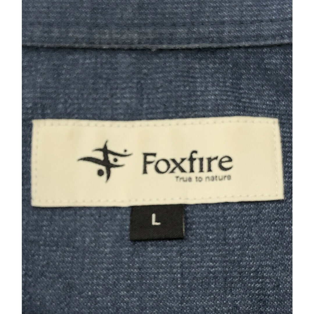 Fox Fire ヘザーコーデュロイシャツ    メンズ L
