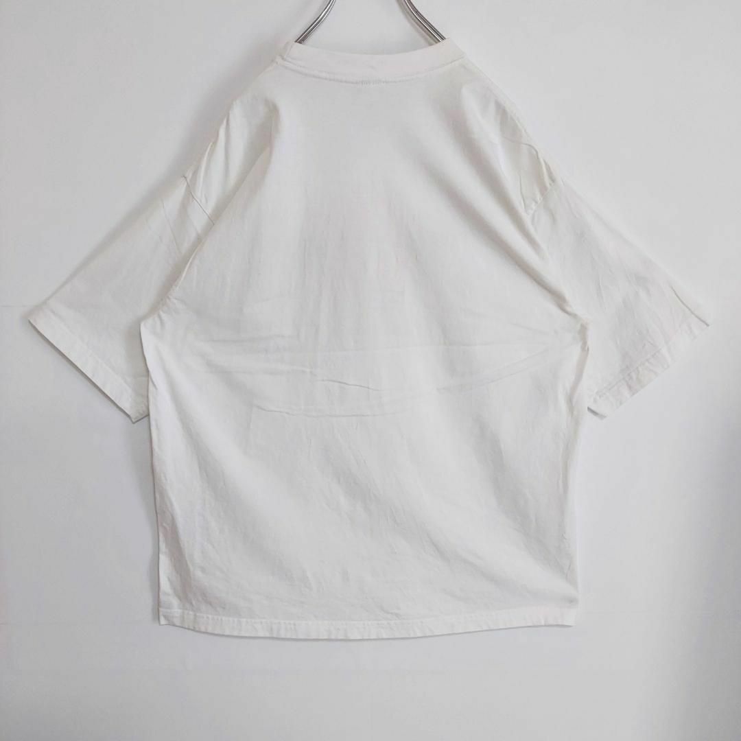 ハードロックカフェ プリントTシャツ アムステルダム XL ホワイト 白 黄色