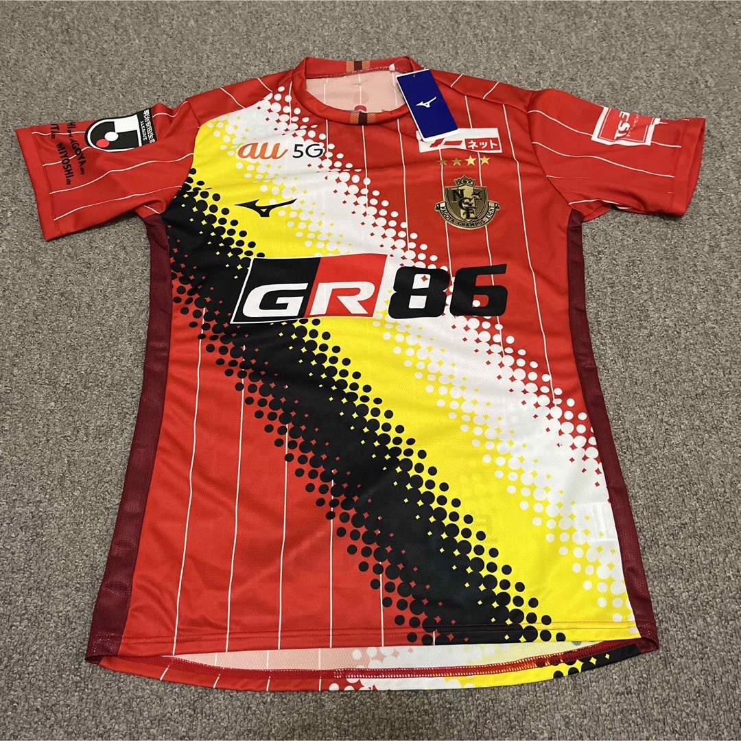 新品 当選品 名古屋グランパスユニフォーム 鯱の大祭典 ミズノ ノベルティグッズ 名古屋グランパス 鯱の大祭典 巾着