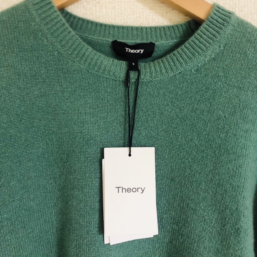 新品未使用】セオリー theory カシミヤ100% ニット グリーン 緑 | www