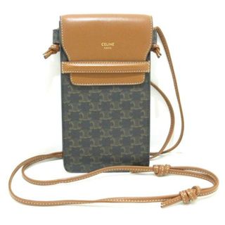 セリーヌ(celine)のセリーヌ 携帯電話ケース美品  マカダム柄(モバイルケース/カバー)