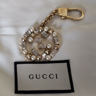 グッチ(Gucci)のグッチ  バッグチャーム(キーホルダー)