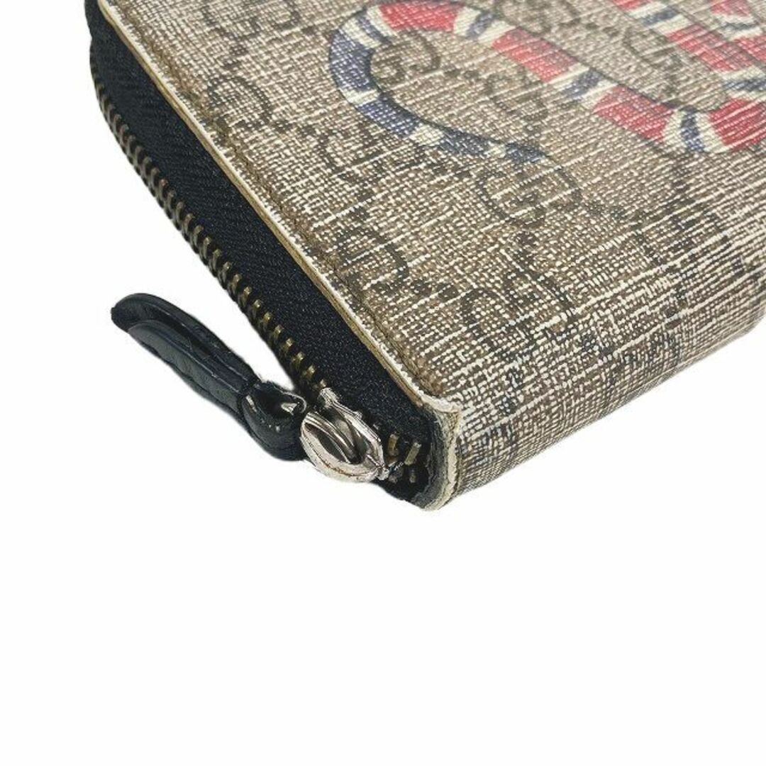 Gucci - グッチ ロングウォレット 長財布 キングスネークプリント GG