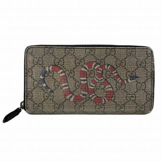 Gucci - グッチ ロングウォレット 長財布 キングスネークプリント GG
