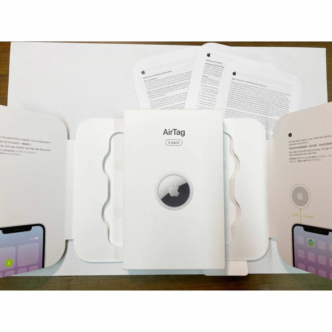 3箱】Apple AirTag 4個セット×3箱-