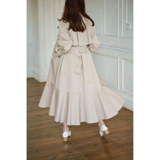 Her lip to - Gabardine Ruffled Trench Coat herliptoの通販 by
