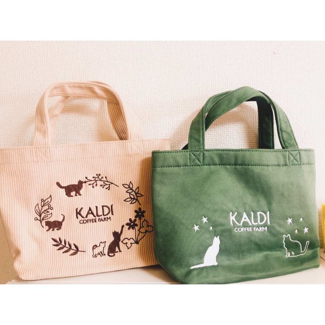 KALDI ネコの日バッグ 2個セット カルディ トートバッグ ランチトート | フリマアプリ ラクマ