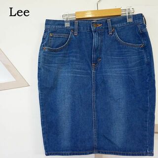 リー(Lee)のLee デニム タイトスカート ブルー Mサイズ 4805232(ひざ丈スカート)