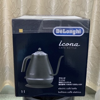 DeLonghi - デロンギ 電気ケトル DeLonghi KBOE1220J-GY 