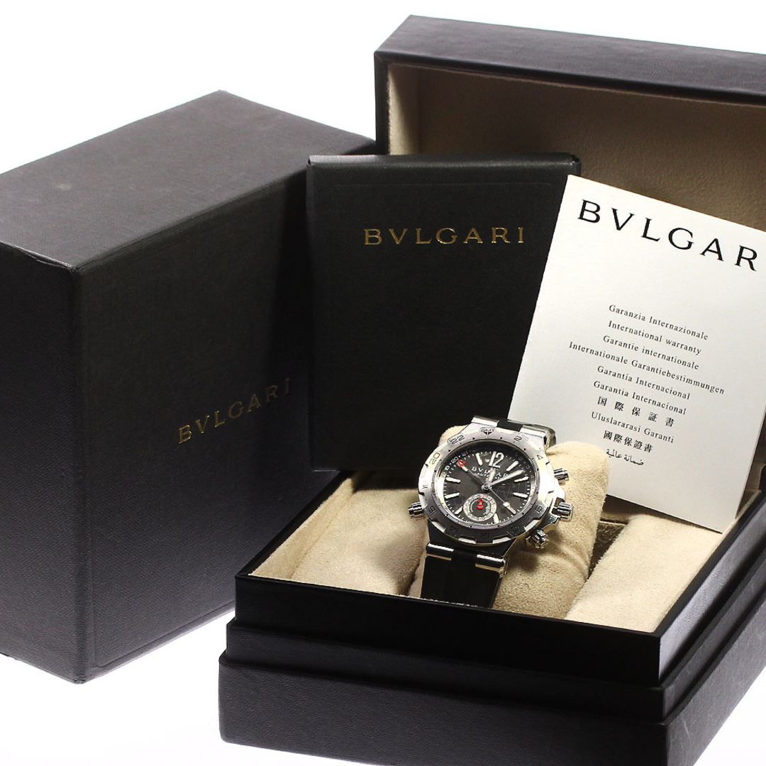 ブルガリ BVLGARI DP42SGMT ディアゴノプロフェッショナル GMT 自動