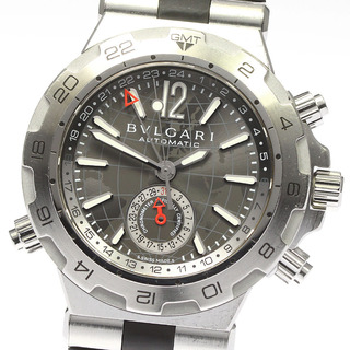 ブルガリ(BVLGARI)のブルガリ BVLGARI DP42SGMT ディアゴノプロフェッショナル GMT 自動巻き メンズ 箱・保証書付き_761079(腕時計(アナログ))