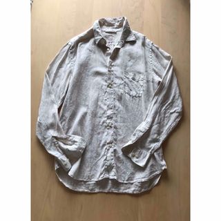 ハヤクニジュッパーセントリノ(120% LINO)の120%lino リネンシャツ　L(シャツ)