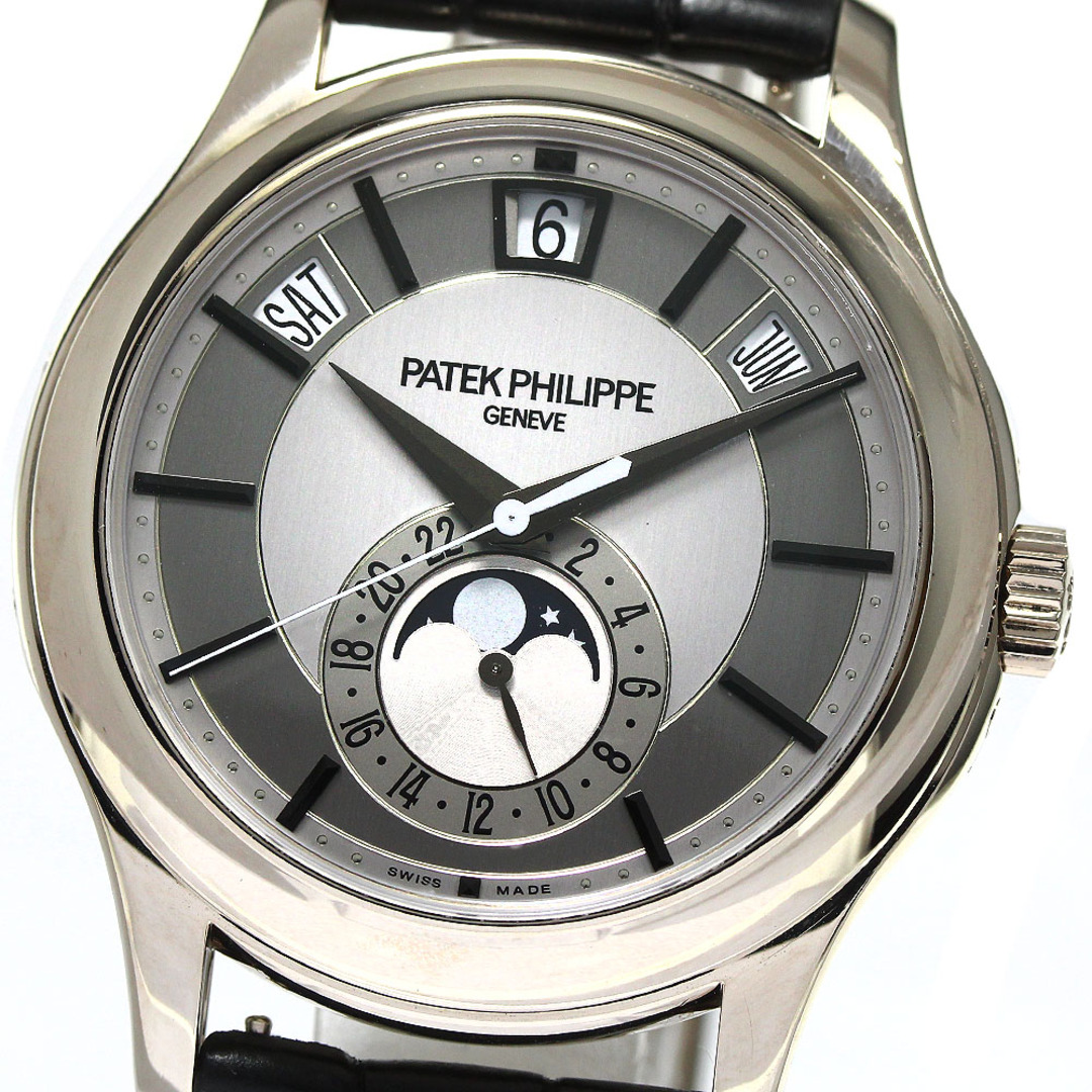 PATEK PHILIPPE(パテックフィリップ)のパテックフィリップ PATEK PHILIPPE 5205G アニュアルカレンダー ムーンフェイズ K18WG 自動巻き メンズ 良品 _753442 メンズの時計(腕時計(アナログ))の商品写真