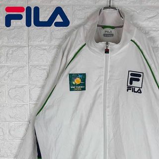 フィラ(FILA)のフィラ ナイロンジャケット ブルゾン ワンポイントロゴ ビッグシルエット(ナイロンジャケット)