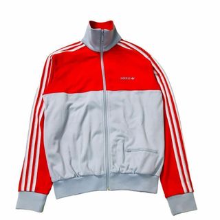 3696 adidasトラックジャケット ATPモデルベージュ×DブラウンS~