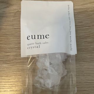 コスメキッチン(Cosme Kitchen)のeume イウミー クォーツ クリスタル バスソルト 入浴剤 コスメキッチン(入浴剤/バスソルト)