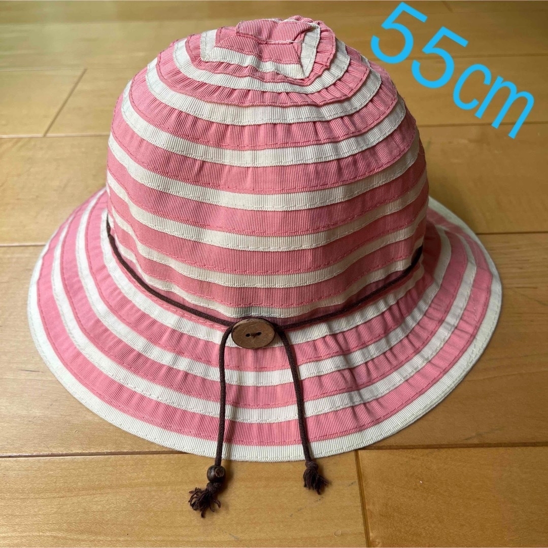 Ignio(イグニオ)の帽子　ハット　女の子　ピンク　55㎝　イグニオ　IGNIO  キッズ/ベビー/マタニティのこども用ファッション小物(帽子)の商品写真