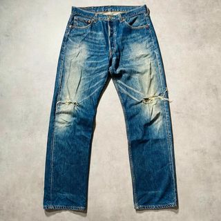 リーバイス(Levi's)の00s Levi's リーバイス 501 ダメージデニムパンツ USメンズ古着(デニム/ジーンズ)