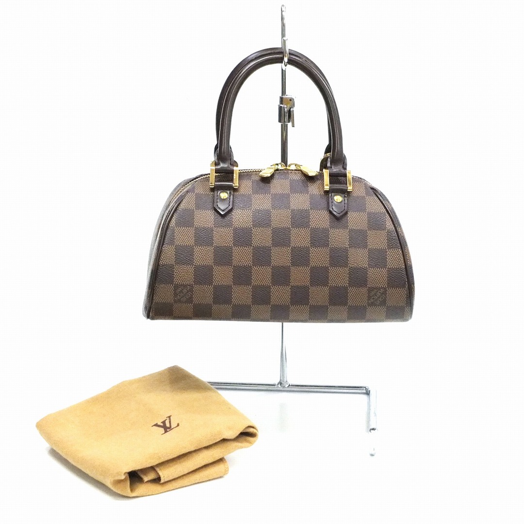 Louis Vuitton リベラ PM N41436 バッグ ダミエ キャンバス ハンドバッグ ルイヴィトン ブラウン レディース 手提げ JA-17330