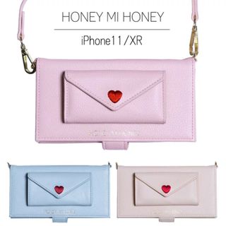 ハニーミーハニー(Honey mi Honey)のハニーミーハニー　スマホケース　ピンク　iPhone11(iPhoneケース)