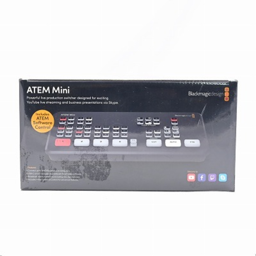 Blackmagic ATEM Mini SWATEMMINI 楽器のDJ機器(DJミキサー)の商品写真