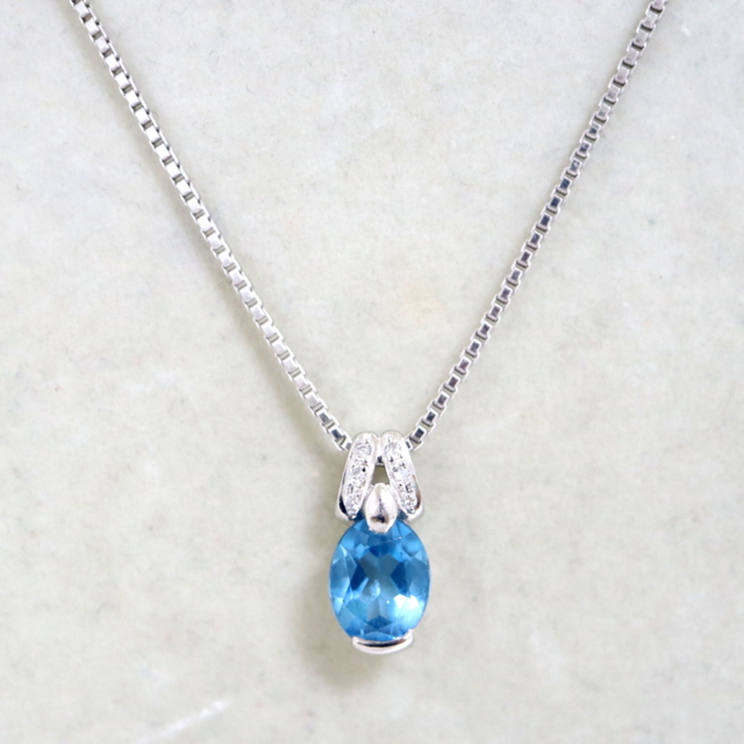 【Jewelry】Pt900.850 ペンダントネックレス 2.18ct D.0.05ct 9.1g /kr07411