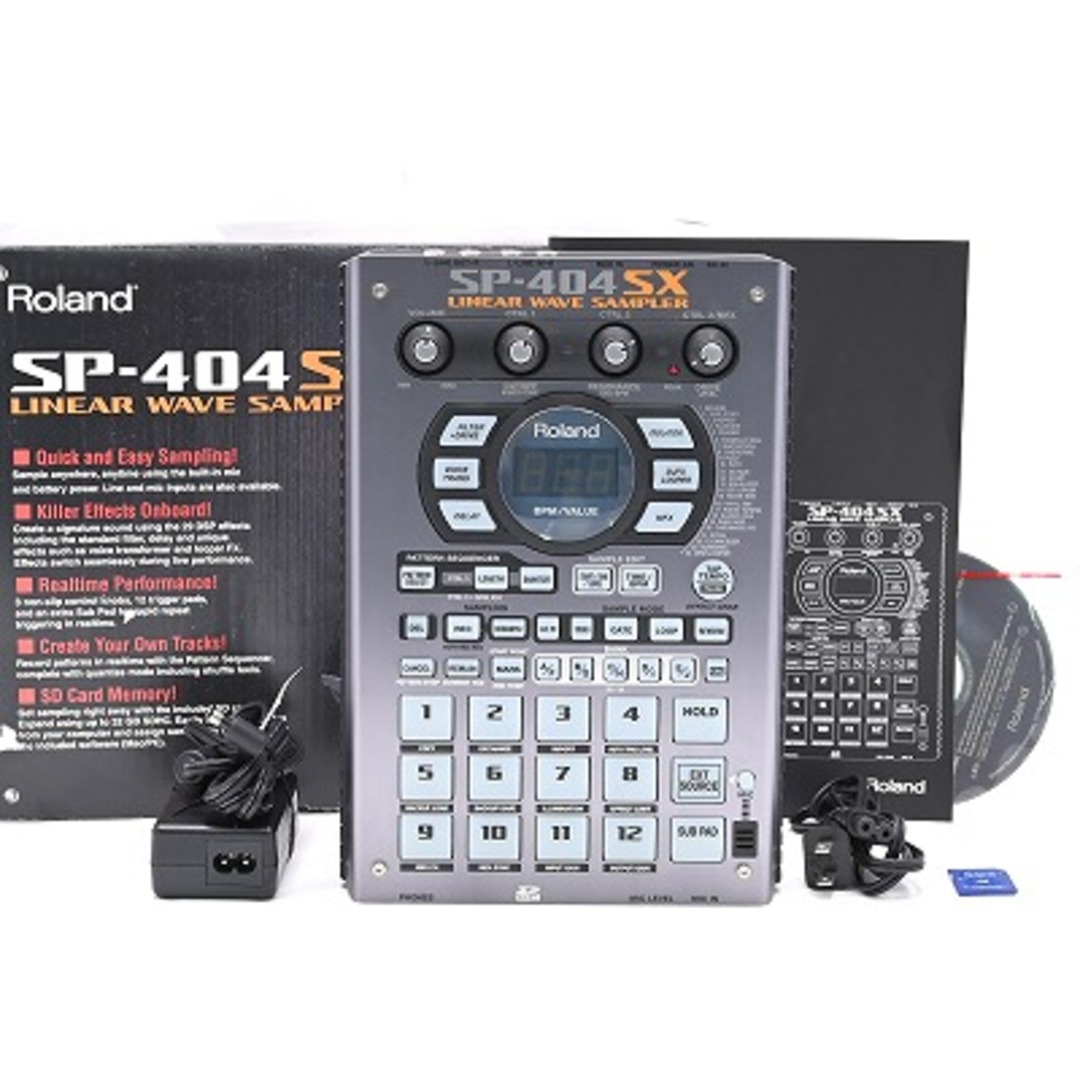 楽器Roland コンパクトサンプラー SP-404SX